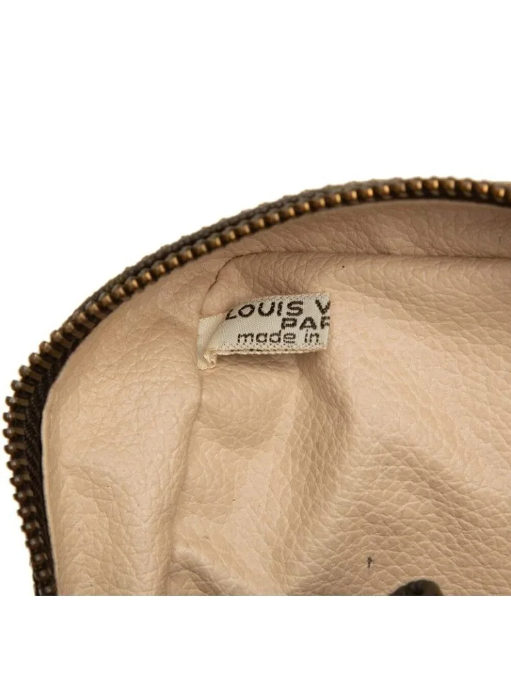 Louis Vuitton Monogram Trousse Toilet 28 Clutch Brown Leather